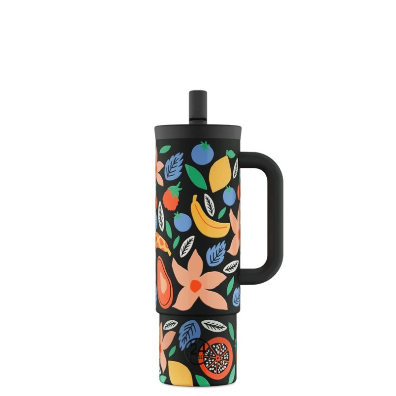 Thermos gobelet 800 ml - 24bottles - Tropical Noir