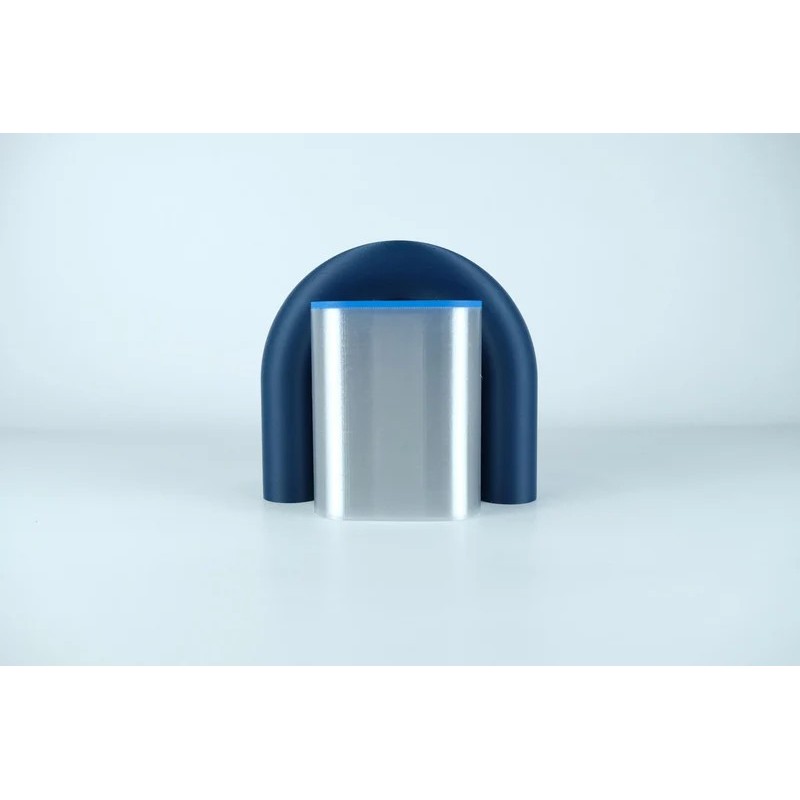 Vase et serre-livres ARC - les arcadiens - marine/bleu/blanc