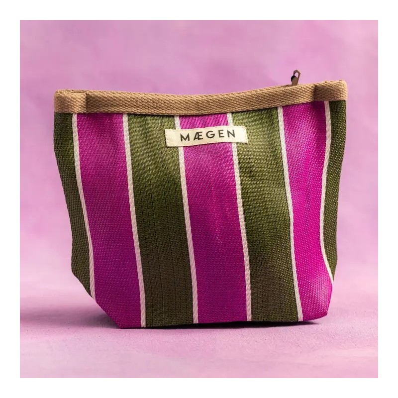 Pochette - Maegen - marron/olive/rose