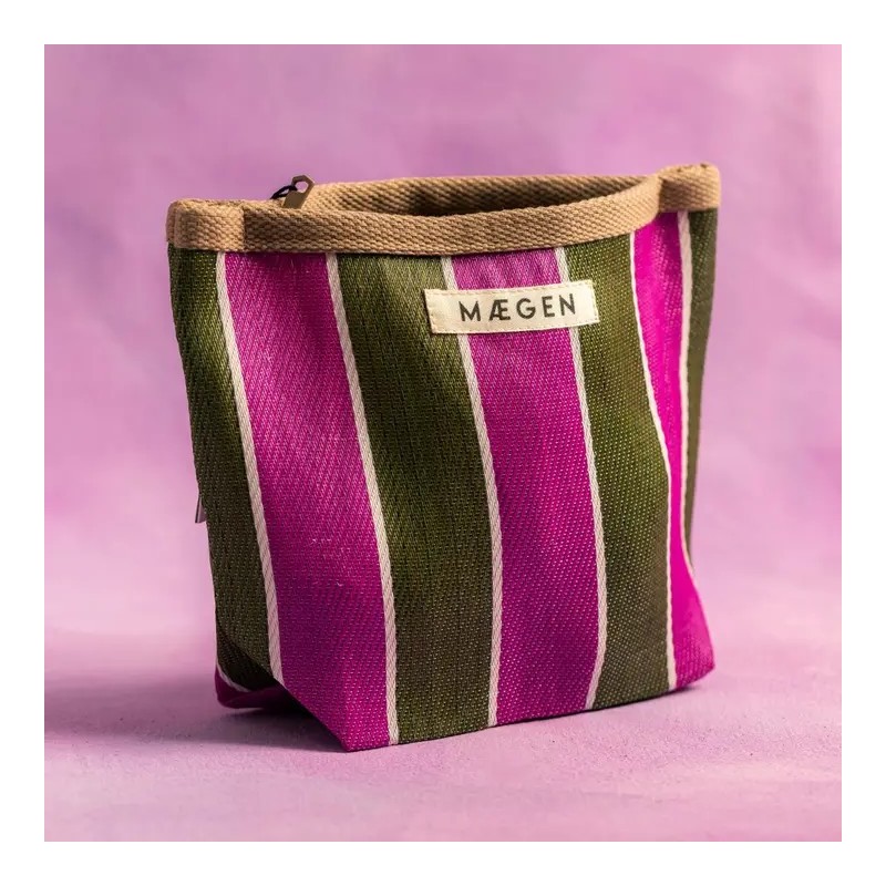 Pochette - Maegen - marron/olive/rose