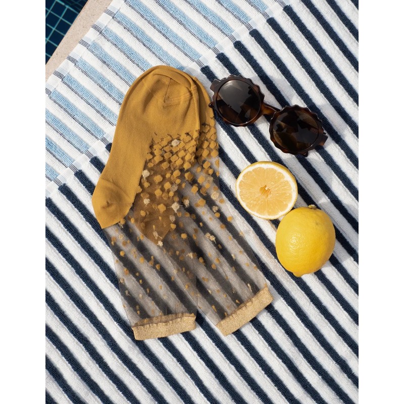 Chaussettes - atelier st eustache - nakameguro ocre