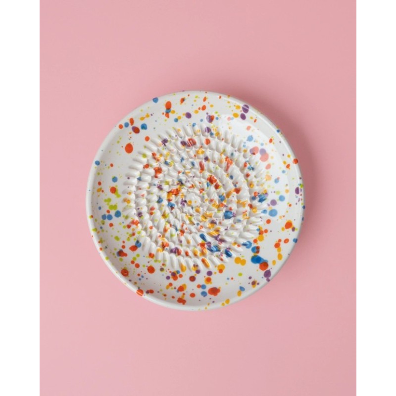 Râpe à ail en céramique - alfar - multicolore - petite - carnaval