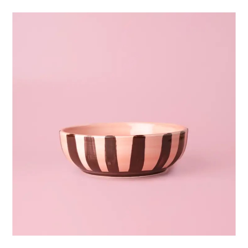 Râpe à ail en céramique - alfar - rose marron - moyen