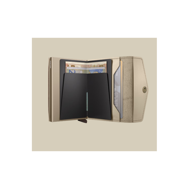 Porte-cartes - secrid - enveloppe original latte