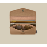 Porte-cartes - secrid - enveloppe pebble cappuccino