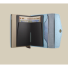 Porte-cartes - secrid - enveloppe pebble ice blue