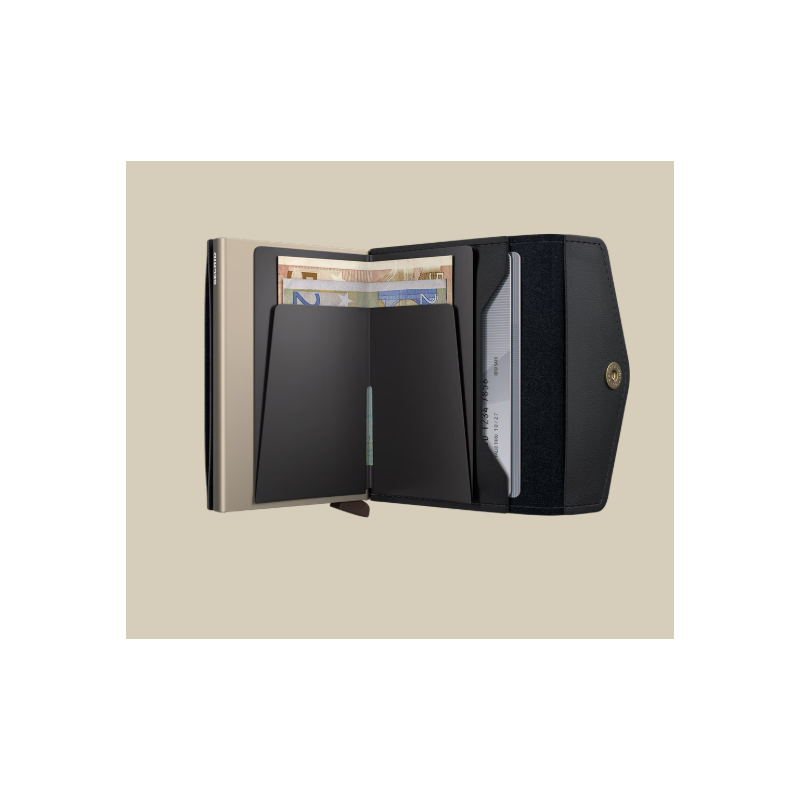 Porte-cartes - secrid - enveloppe vintage black