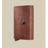 Porte-cartes - secrid - enveloppe vintage cognac