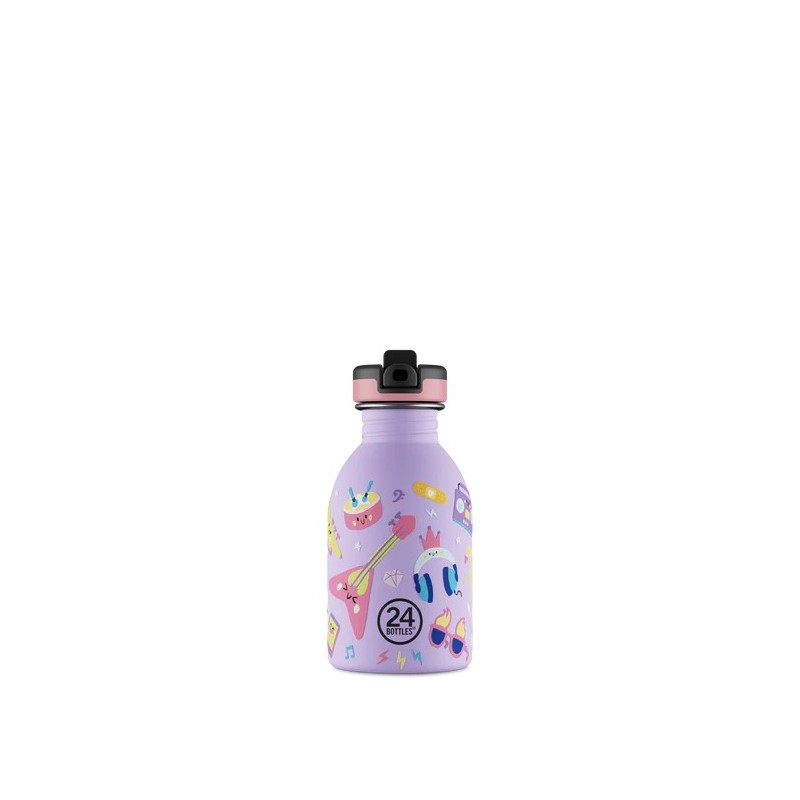Bouteille inox 250 ml - 24bottles - kids bottle music friends