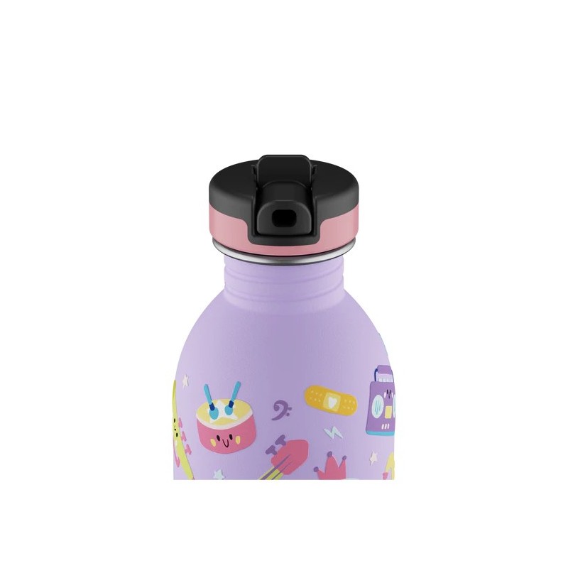 Bouteille inox 250 ml - 24bottles - kids bottle music friends