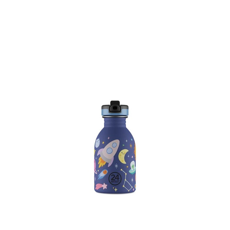 Bouteille inox 250 ml - 24bottles - kids bottle space friends
