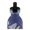 Bouteille inox 250 ml - 24bottles - kids bottle space friends
