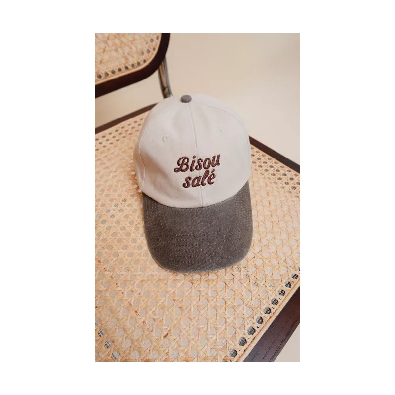 casquette bisou salé - breizh - bicolore