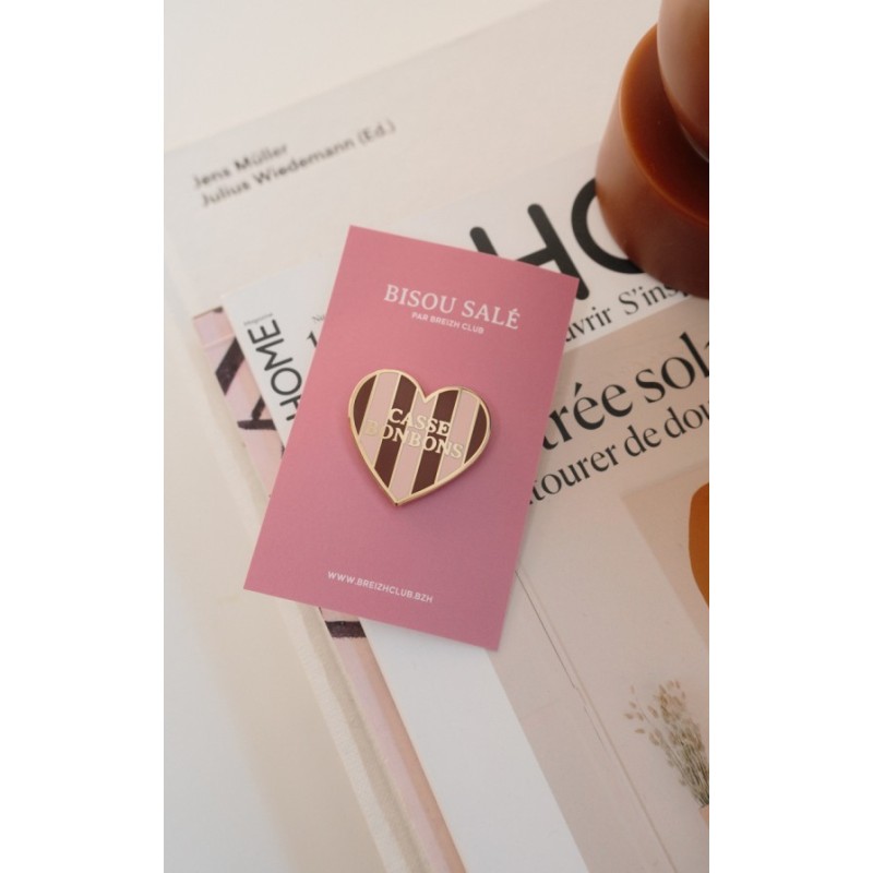 Pin's - breizh - casse bonbons