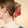 Pince à cheveux - coucou suzette - trio coquelicot