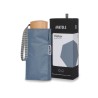 Parapluie-ombrelle mini anti-uv double protection - anatole - bleu gris - Victor