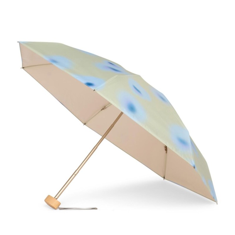 Parapluie-ombrelle mini anti-uv double protection - anatole - tulipes bleues - Diwö