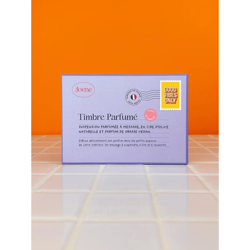 Timbre parfumé - Joene - Good vibes only - fleur de Tiaré