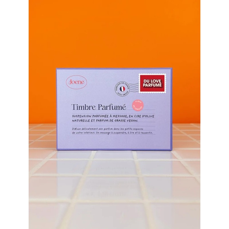 Timbre parfumé - Joene - Du love parfumé - coquelicot