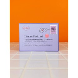 Timbre parfumé - Joene - Bientot un petit coeur fera battre le notre - Mimosa