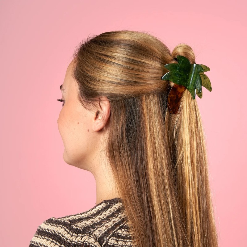 Pince à cheveux - coucou suzette - Palmier