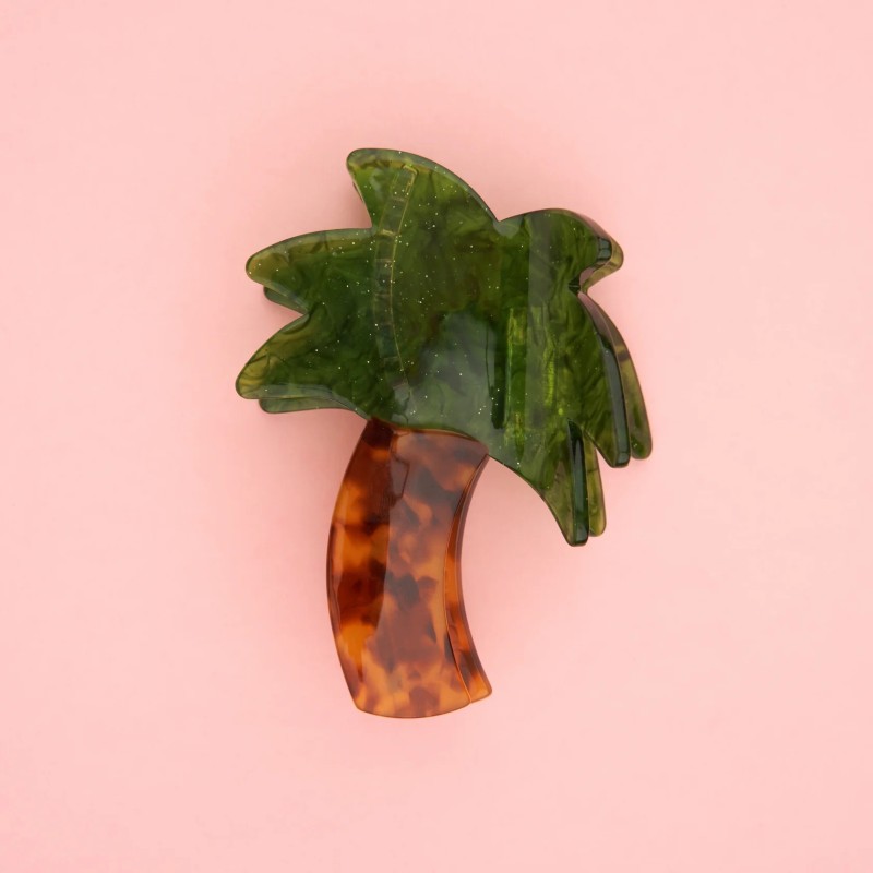 Pince à cheveux - coucou suzette - Palmier