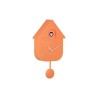 Pendule - present time - modern cuckoo - orange