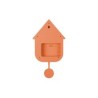 Pendule - present time - modern cuckoo - orange