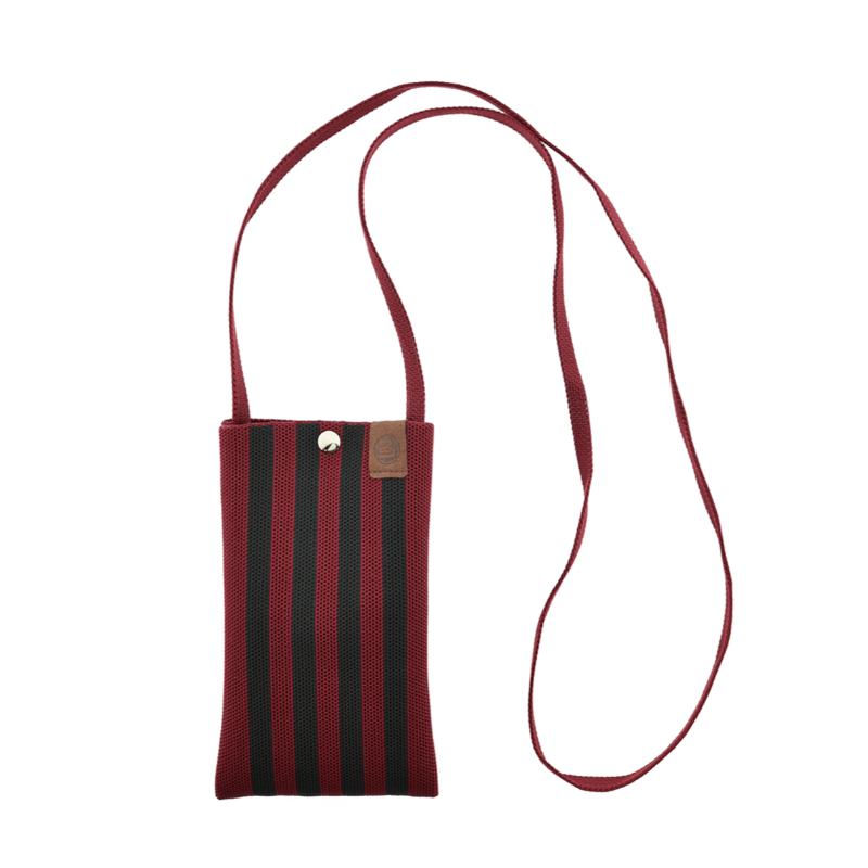 Sac téléphone - lot83 -  Charlie13 noir / bordeaux