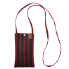 Sac téléphone - lot83 -  Charlie13 noir / bordeaux