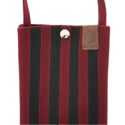 Sac téléphone - lot83 -  Charlie13 noir / bordeaux