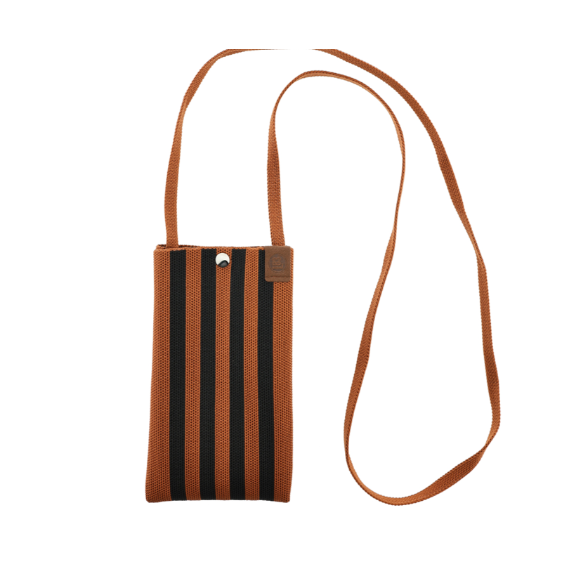 Sac téléphone - lot83 -  Charlie15 noir camel