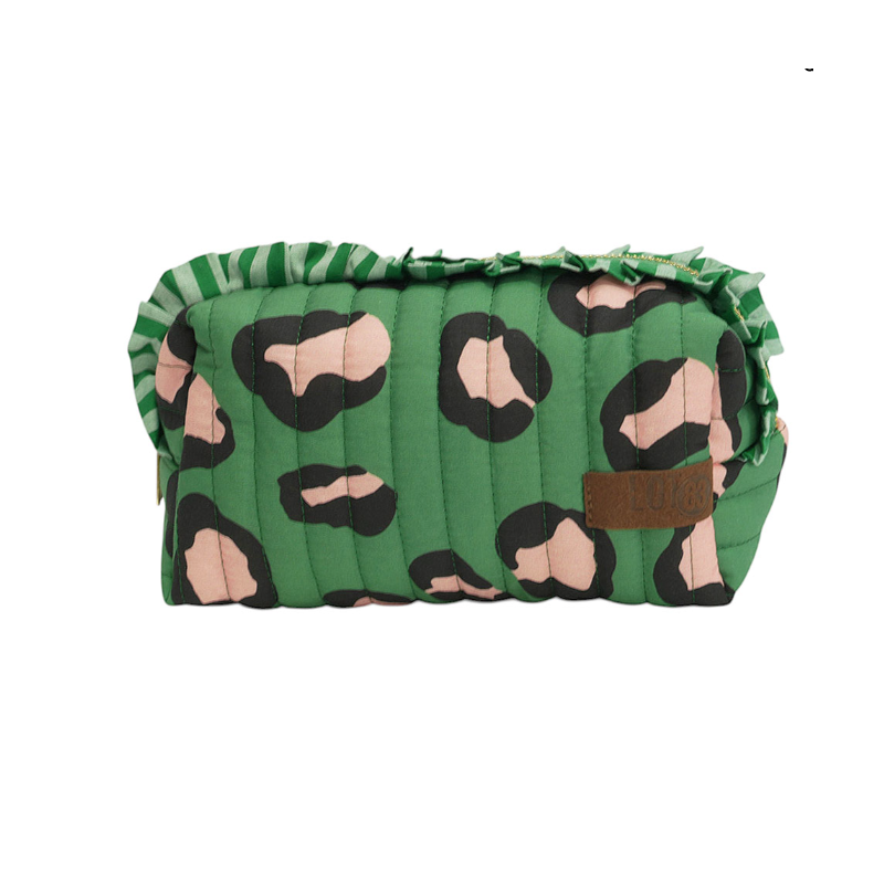 Trousse de toilette - Lot83 - Jinthe05 leopard vert