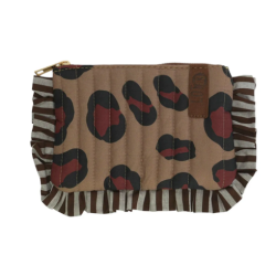 Pochette - lot83 - pia32 leopard marron