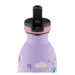 Bouteille inox 500 ml - 24bottles - kids bottle music friends