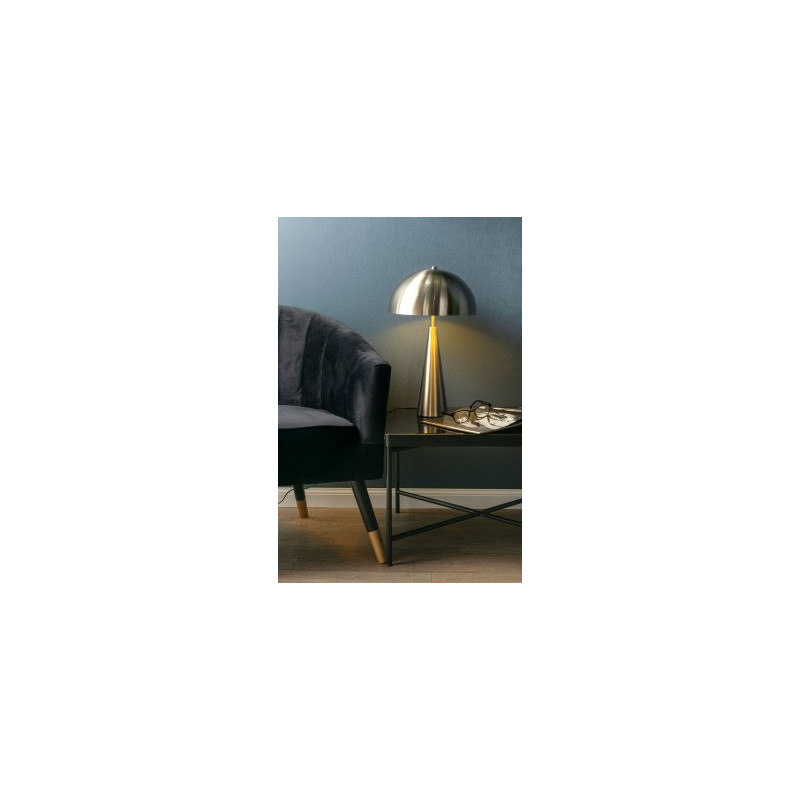 Lampe à poser - present time - Sublime - brushed steel