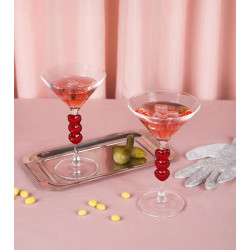 Coffret 2 verres Martini coeurs - L'espressionist
