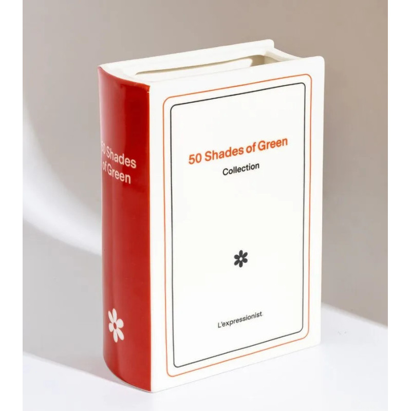 Vase livre - L'expressionist - "50 shades of green"