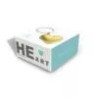 Porte-clés - Kontiki - coeur ballon hélium