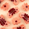 Pince à cheveux - coucou suzette - trio fleurs roses