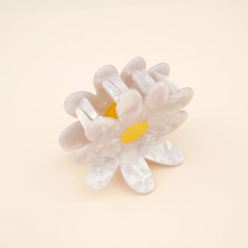 Pince à cheveux - coucou suzette - marguerite