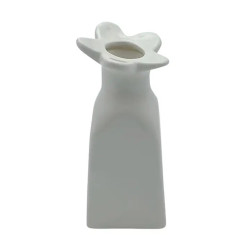 Vase soliflor - o - fleur blanc grand