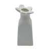 Vase soliflor - o - fleur blanc grand