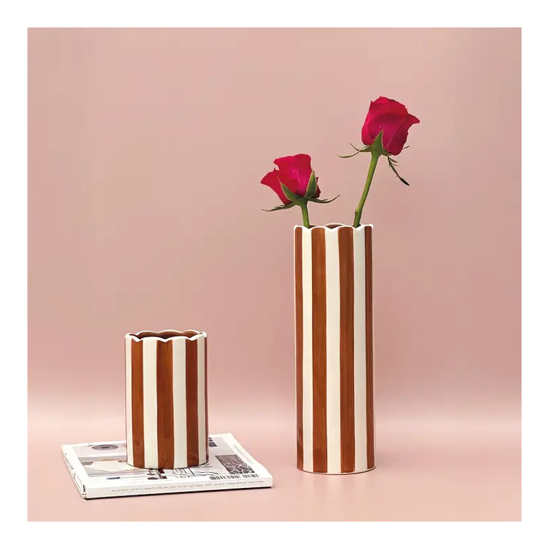 Vase - o - Paul marron H24