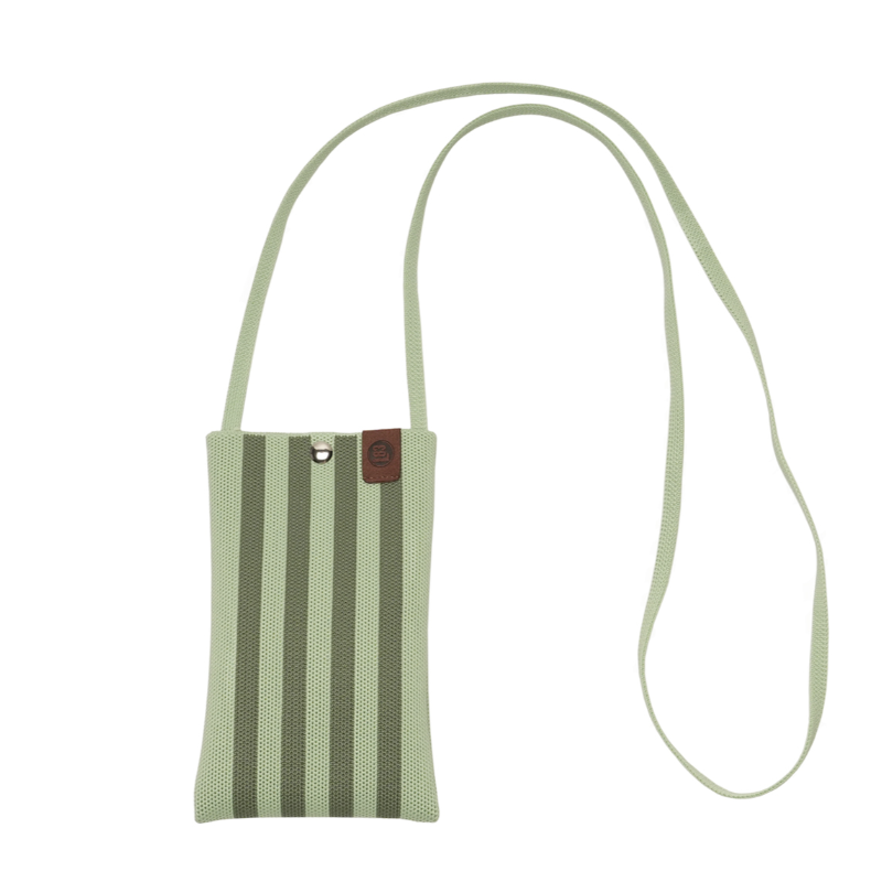 Sac téléphone - lot83 -  charlie 06 vert olive / vert clair