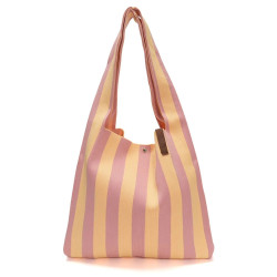 Sac shopper - Lot83 - Lois60 rose / jaune