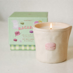 Bougie - gh - 226g -  bistro macaron - amber pistachio