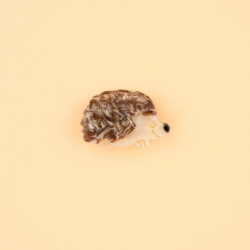 Mini pince à cheveux - coucou suzette - hérisson