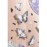 Puzzle 3d - assembli - papillon - silver tail