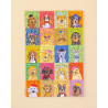 Puzzle 99 pièces - Minizz - Les chiens de paris